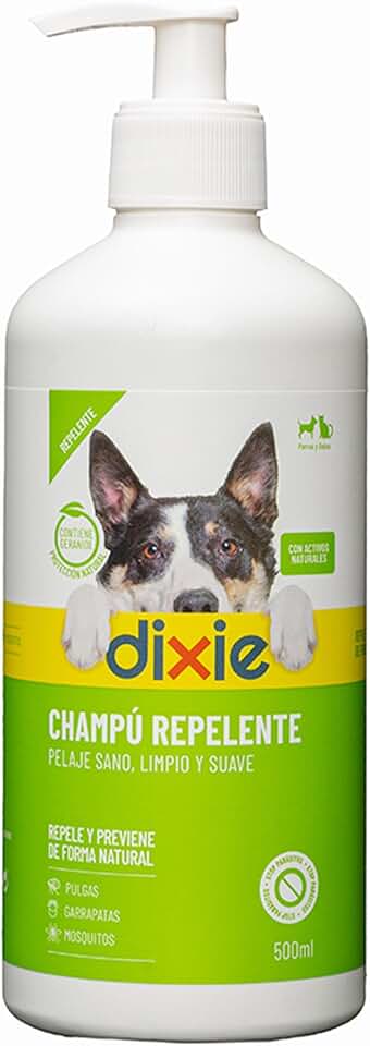 DIXIE Champú repelente para perros y gatos