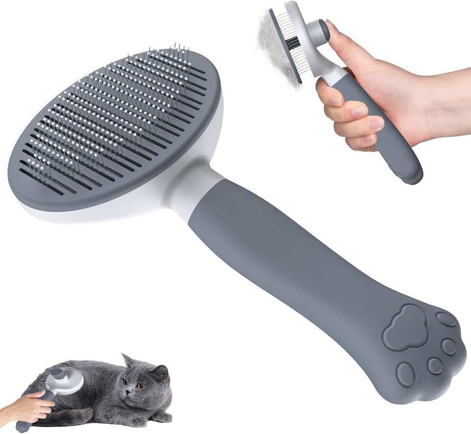Cepillo para Gatos y Perros Zivacate [Agarre Ergonómico