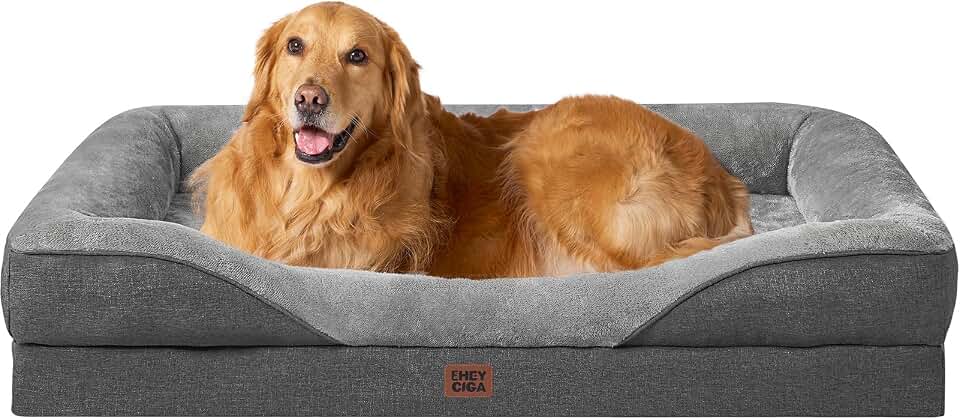 EHEYCIGA Cama Ortopédica Viscoelástica 106x76cm Lavable
