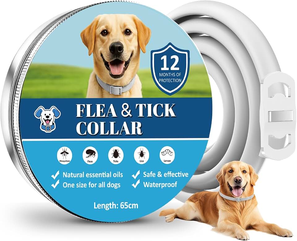 Collar antiparasitario perros 12 meses