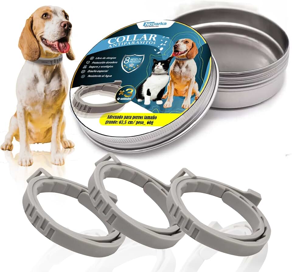 Megapack 3 collares antiparasitarios perros