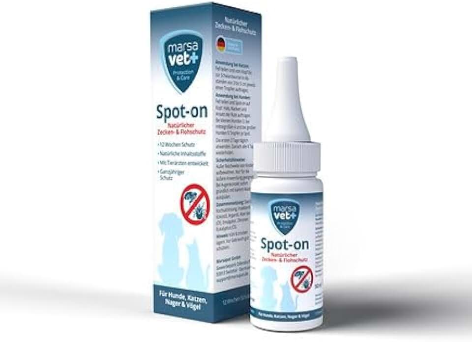 Marsavet Spot-on protección natural garrapatas y pulgas