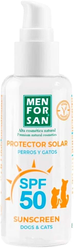 MENFORSAN Protector Solar Factor 50 Perros y Gatos 60ml