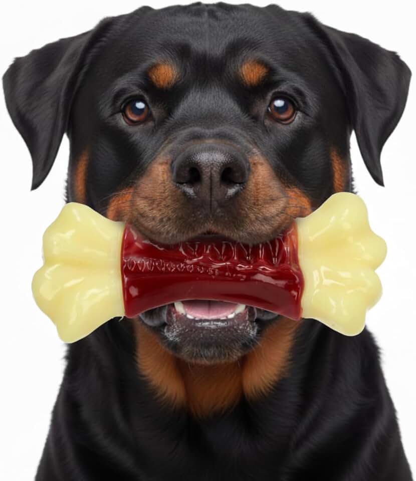 CE EVI Mordedor hueso de nylon 18 cm para perros grandes