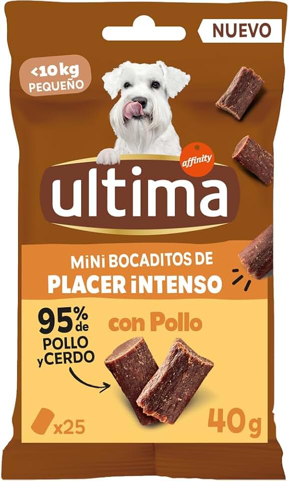 Ultima Snacks Mini bocaditos intensos con pollo