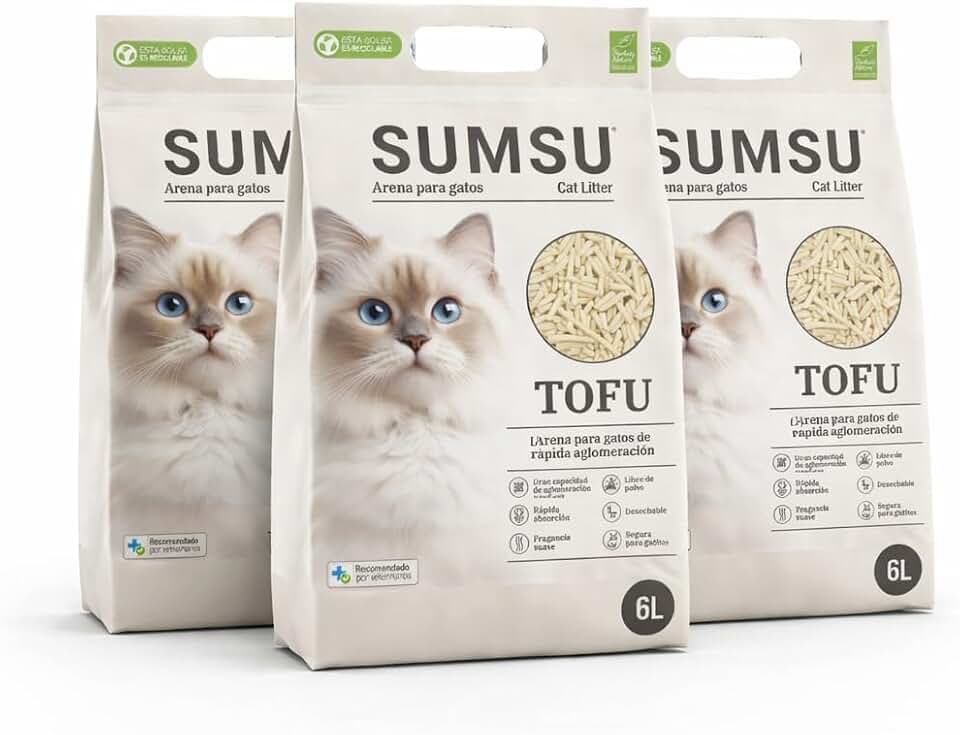 Arena de tofu 18 L