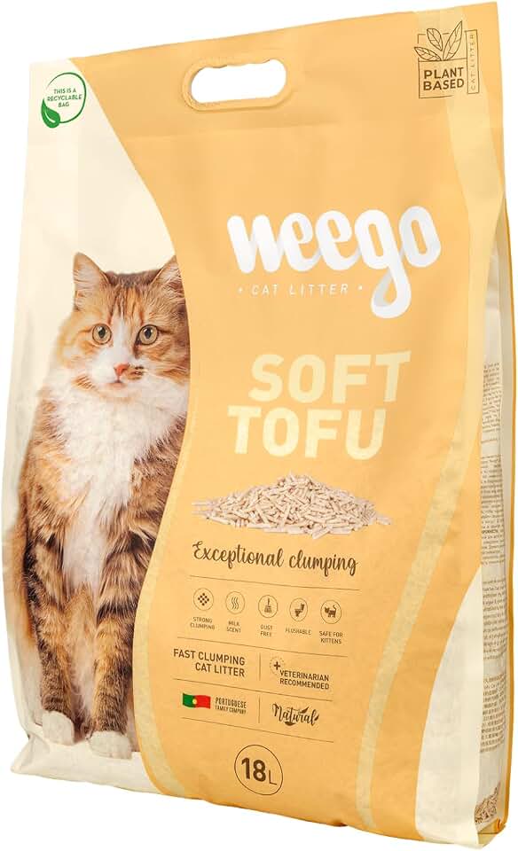 Weego Cat Litter Soft Tofu 18L