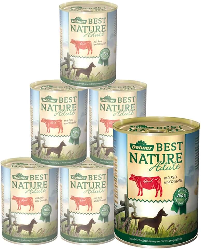 Dehner Best Nature Comida Húmeda Perros sin Cereales