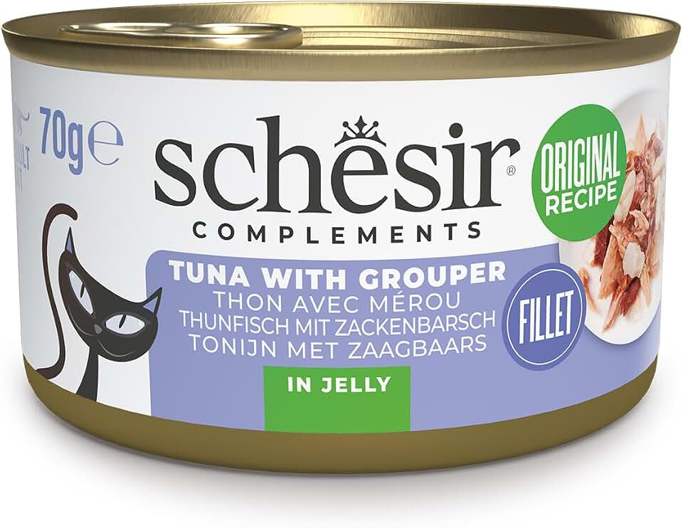 Schesir Filetes de Atún con Mero en Gelatina