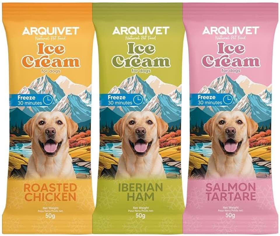 Pack 6 Helados para Perro Arquivet