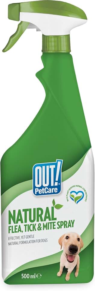 OUT! Spray natural contra pulgas