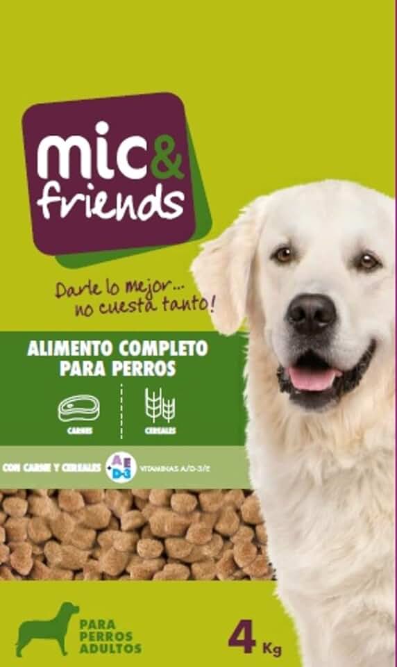 Mic&Friends Alimento Completo para Perros con Carnes