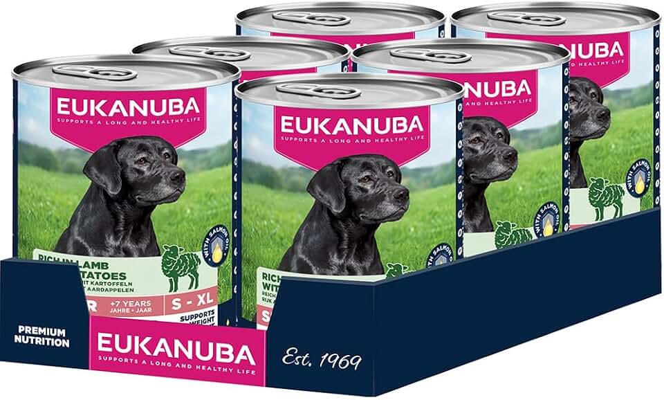 Eukanuba Senior Comida Húmeda Perros con Cordero y Patatas