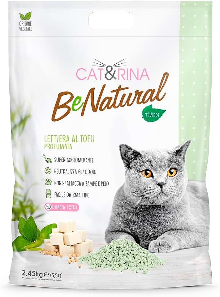 Cat&Rina BeNatural Arena de tofu aglomerante