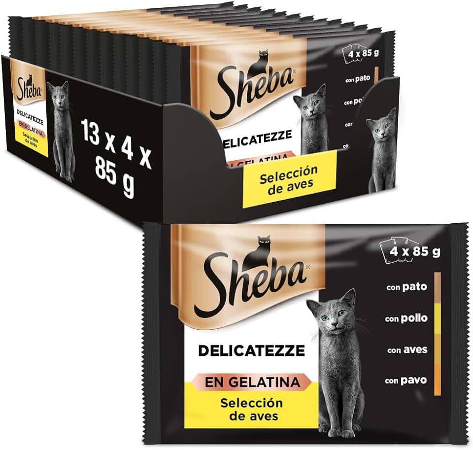 Sheba Delicatezze Comida Húmeda para Gatos