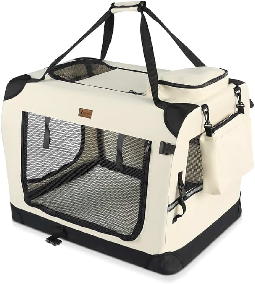 VOUNOT Transportín S 50x35x36cm Transpirable Plegable