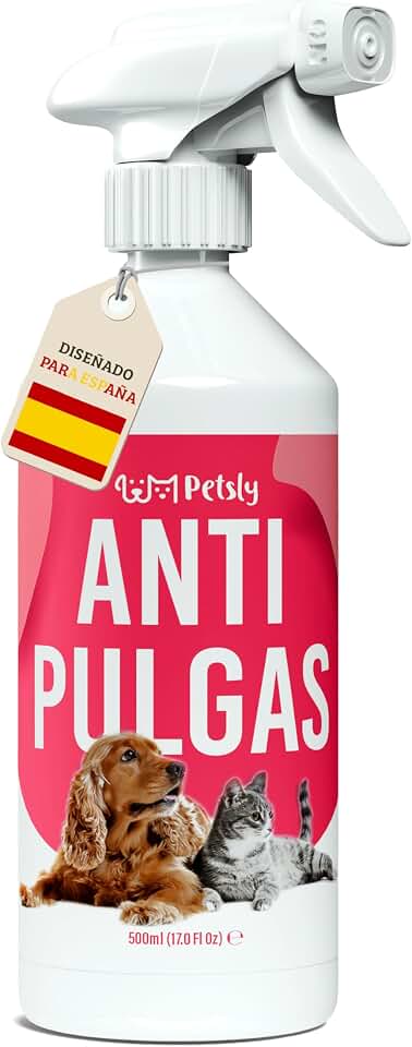 Petsly Spray antipulgas con geraniol