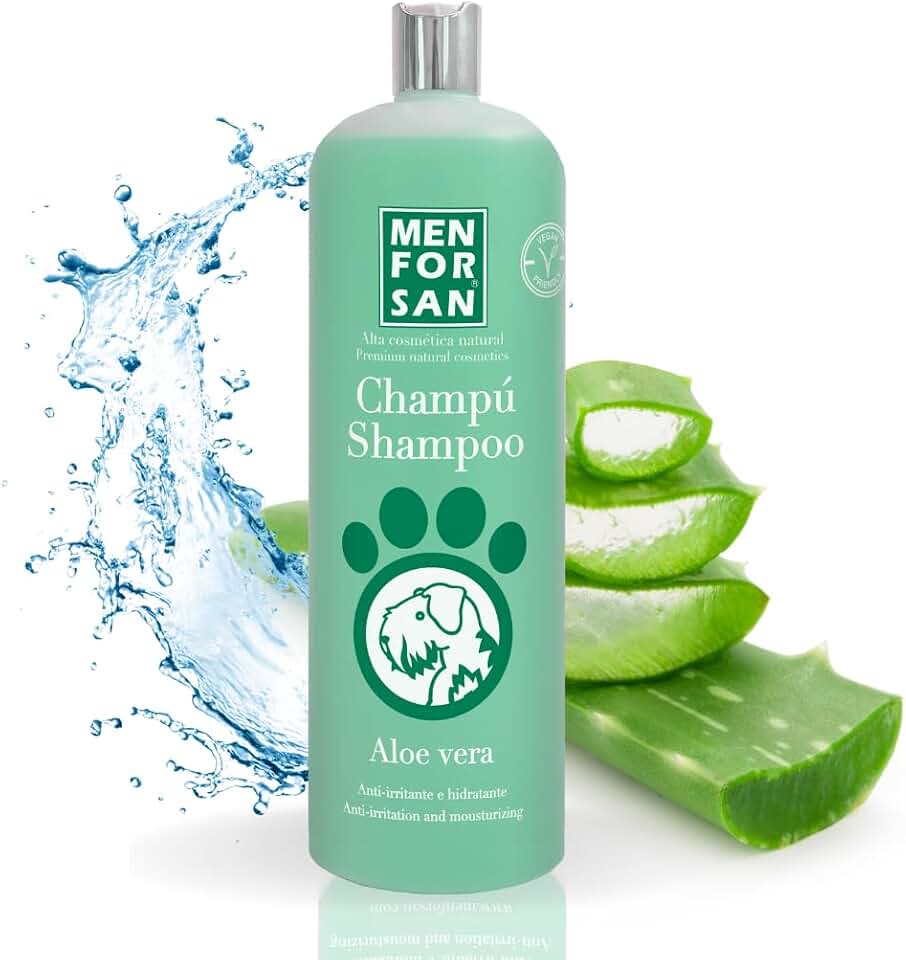 MENFORSAN Champú Aloe Vera para Perros 1L