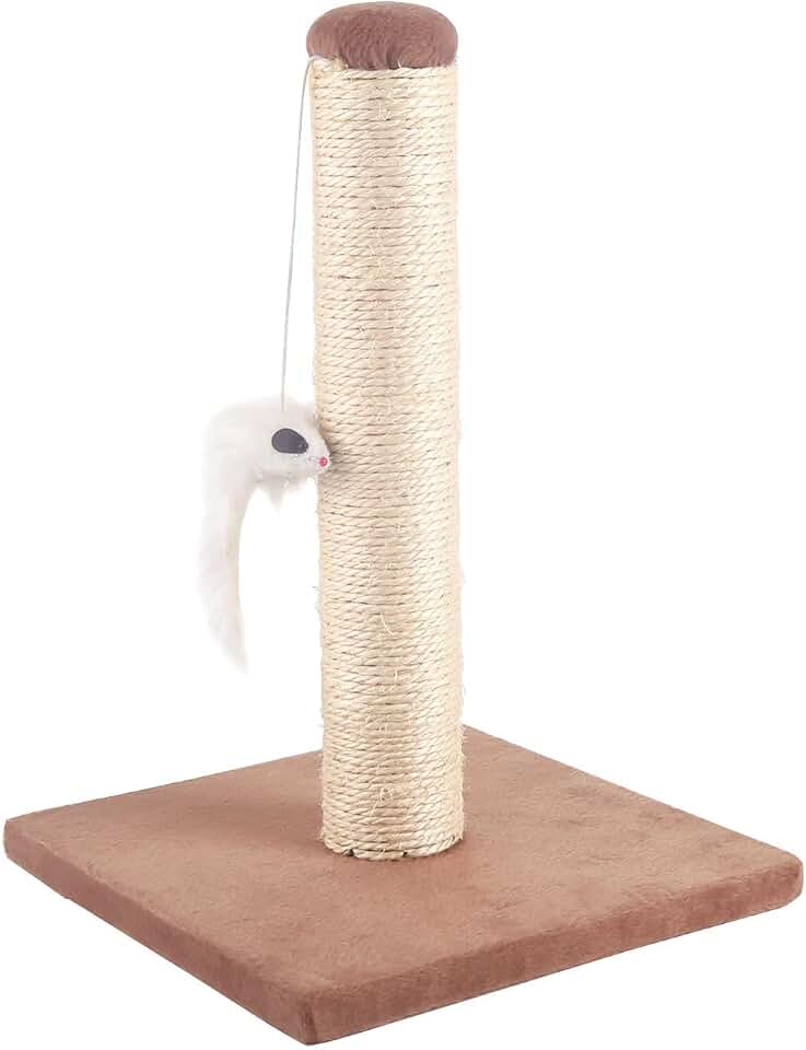 Nobleza Poste rascador de sisal con juguete