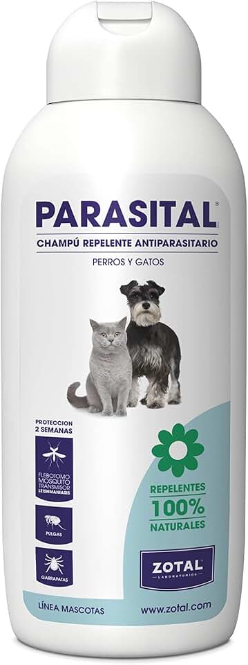 Zotal Parasital champú antiparasitario para perro y gato