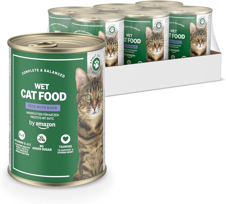 by Amazon Comida Húmeda sin cereales Gatos