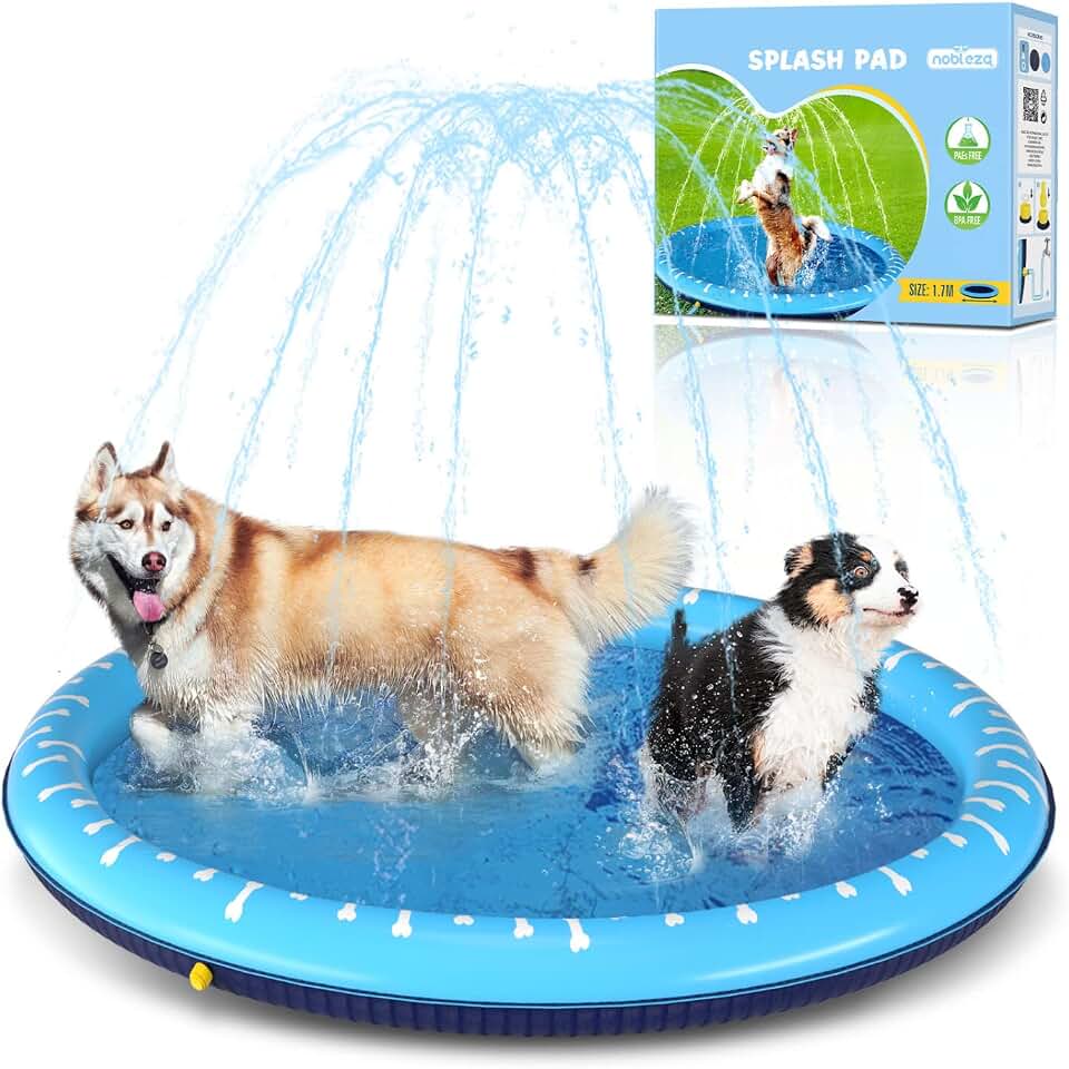 Nobleza Piscina/Splash Pad para Perros 170cm