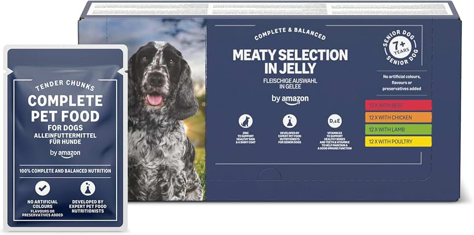 by Amazon Alimento Completo para Perros sénior