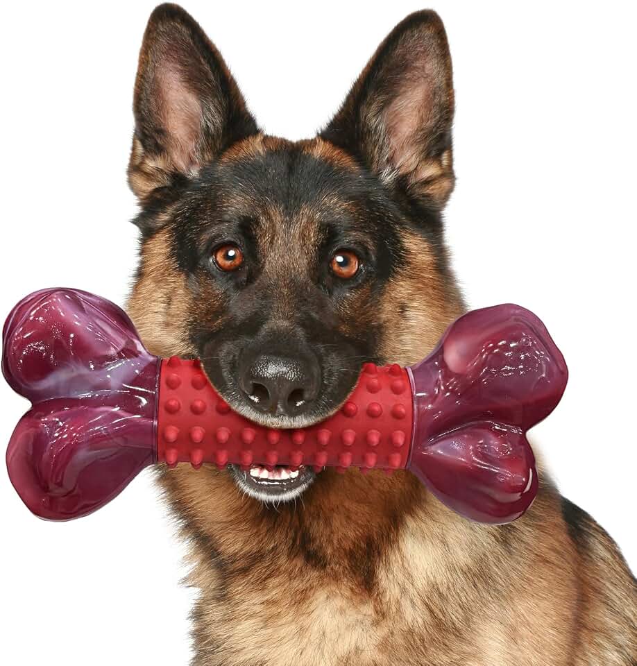 Juguete indestructible mordedor para perros medianos