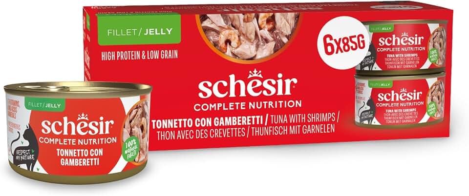 Schesir Atún con Gambas en Gelatina