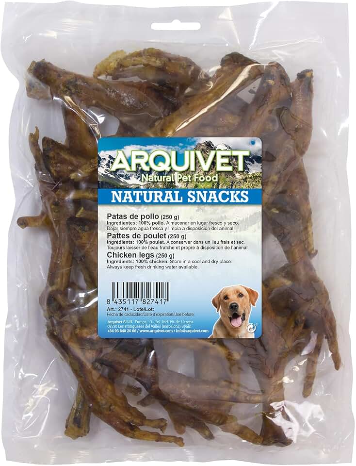 Arquivet Patas de pollo deshidratadas