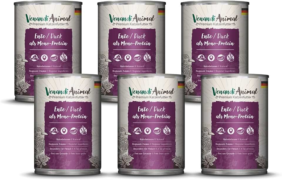 Venandi Animal Comida Húmeda Gatos