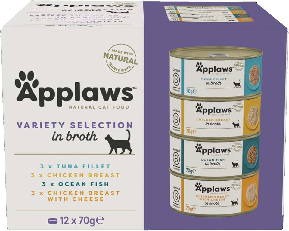 Applaws 100% Natural Comida Húmeda Gatos en Caldo