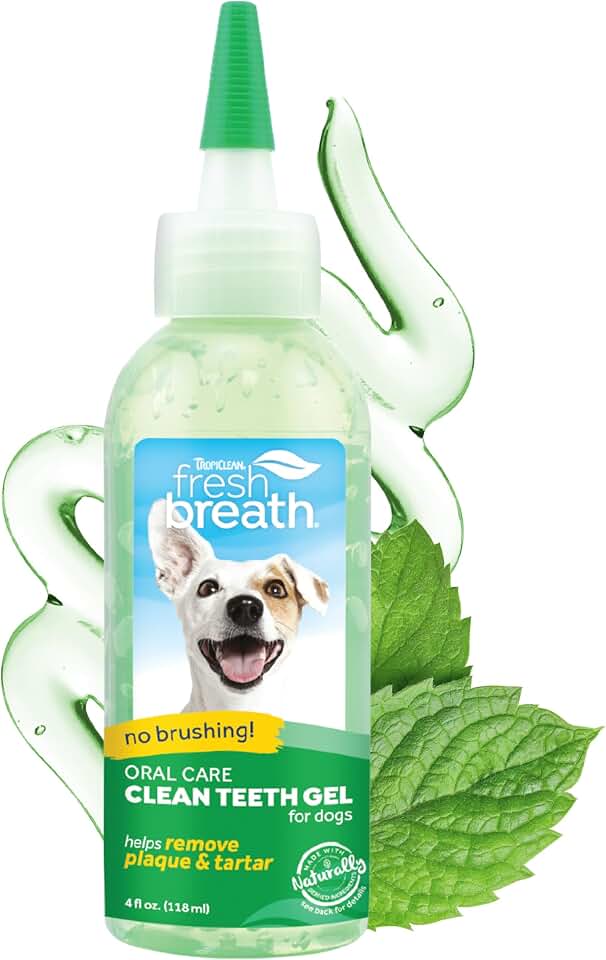 TROPICLEAN Fresh Breath by Gel de Cuidado Bucal para Perros