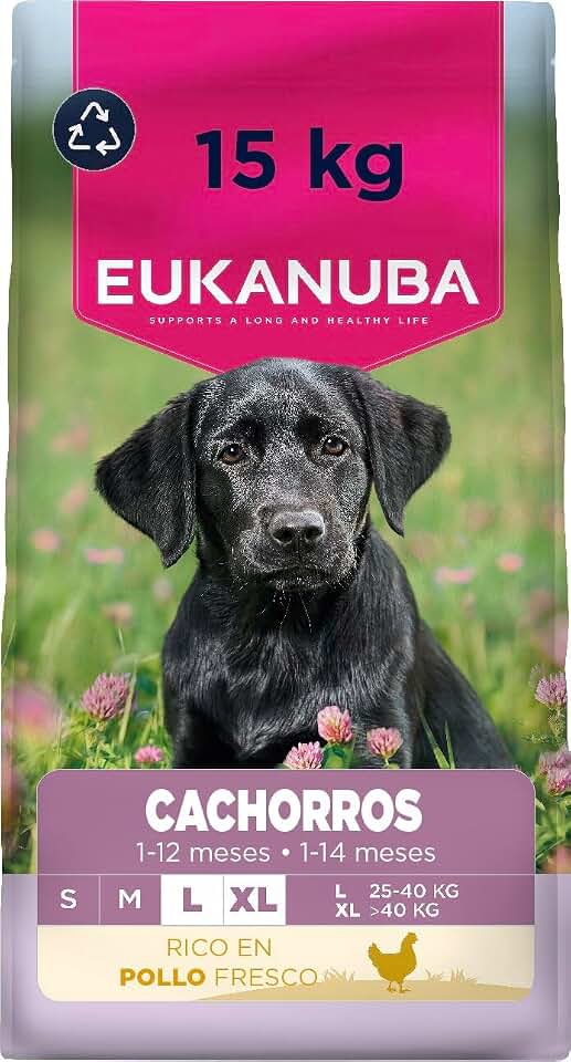 Eukanuba, alimento para Cachorros con Pollo Fresco