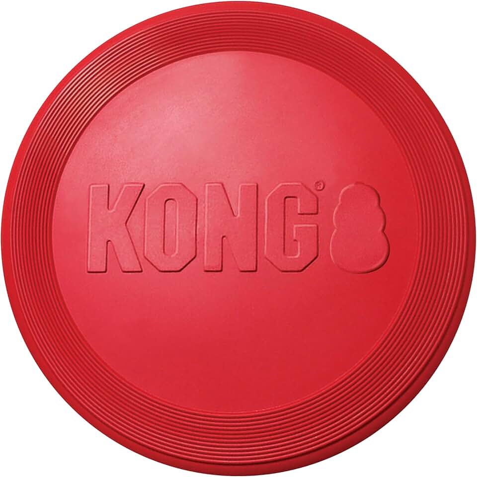 KONG Flyer - Juguete Duradero para Perros para Jugar