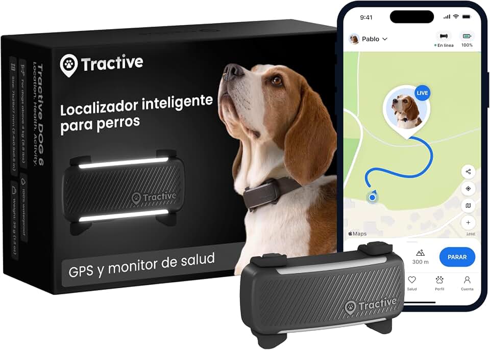 Tractive GPS perros