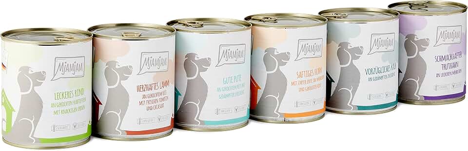 MjAMjAM Comida Húmeda Premium Perros Mixpaket II
