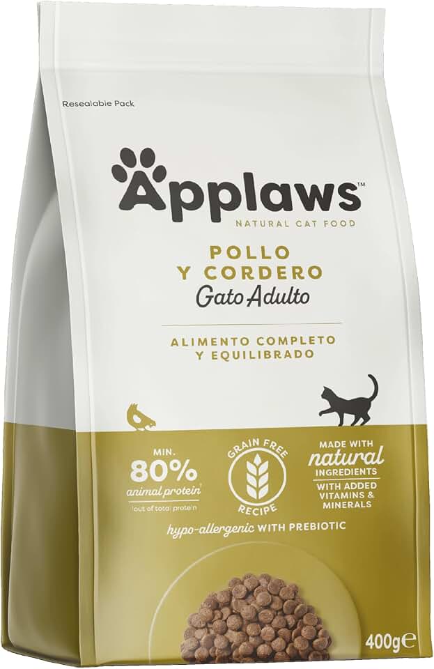 Applaws Alimento seco para gatos adultos sin cereales