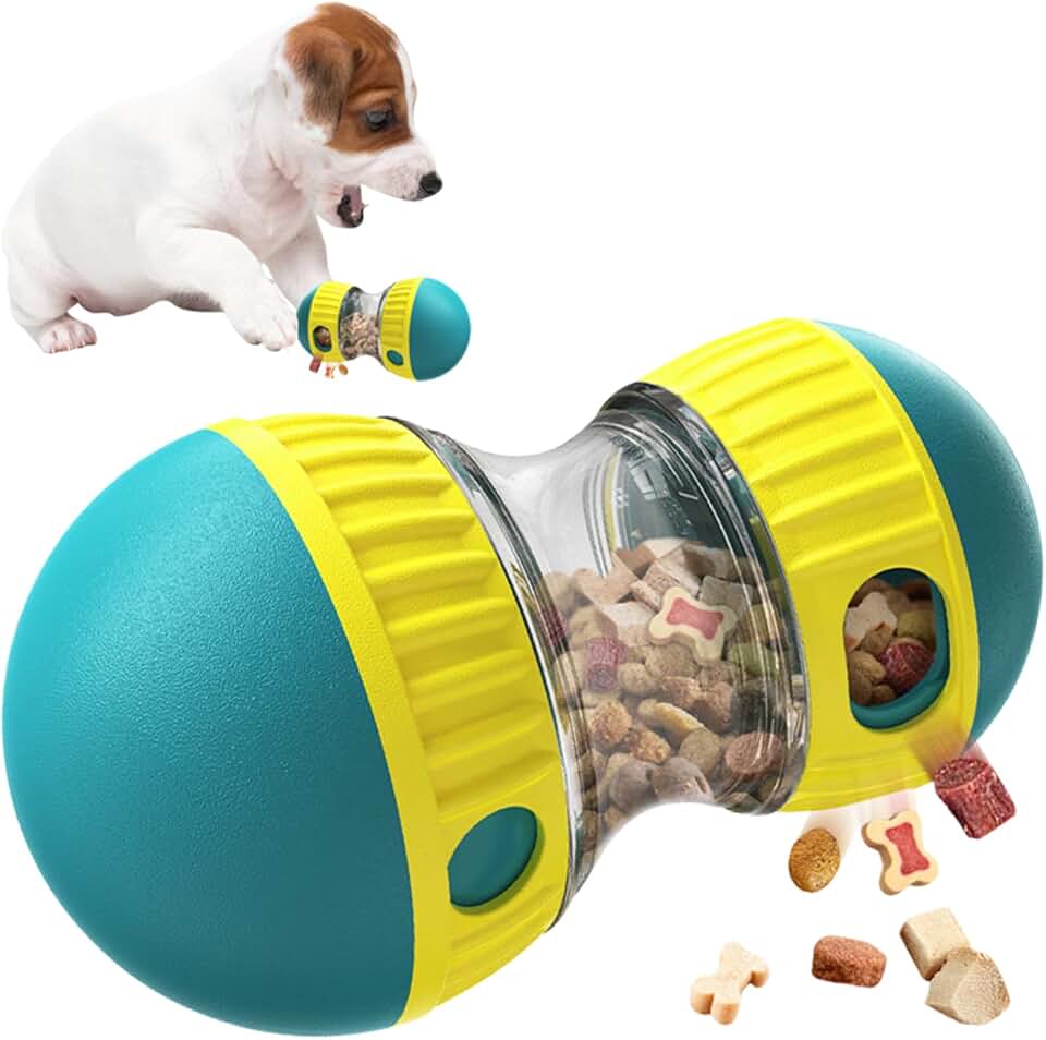 Juguete interactivo pelota dispensadora de comida