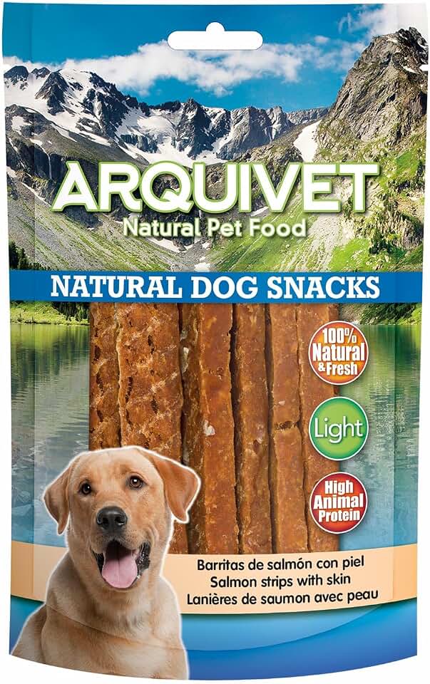 Arquivet Barritas de salmón con piel