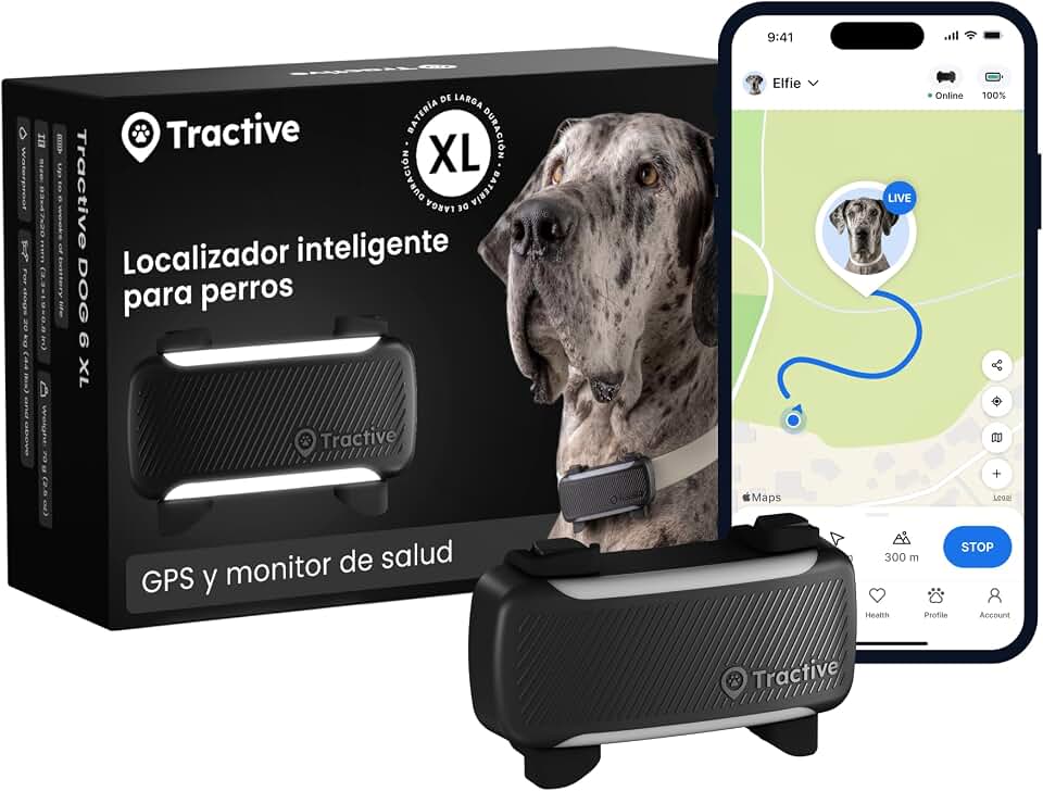 Tractive GPS para Perros Inteligente