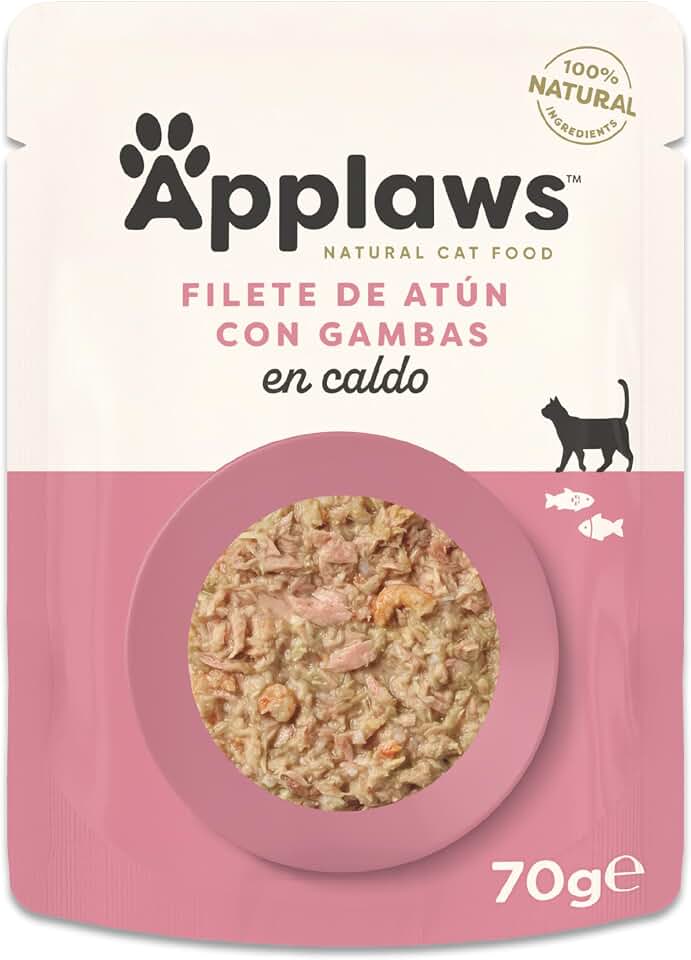 Applaws Sachets Comida Húmeda Gatos 100% Natural Atún