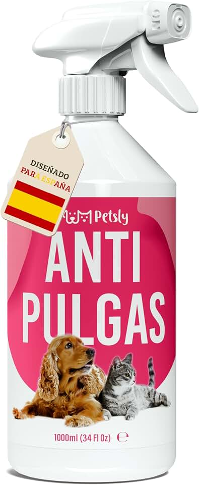 Petsly Spray antipulgas con geraniol