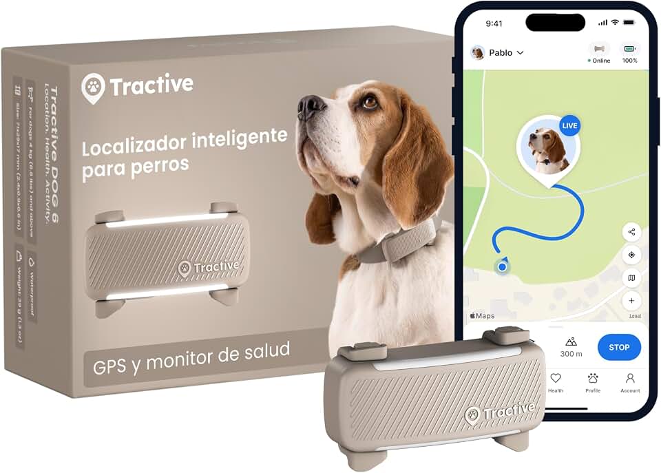 Tractive GPS perros