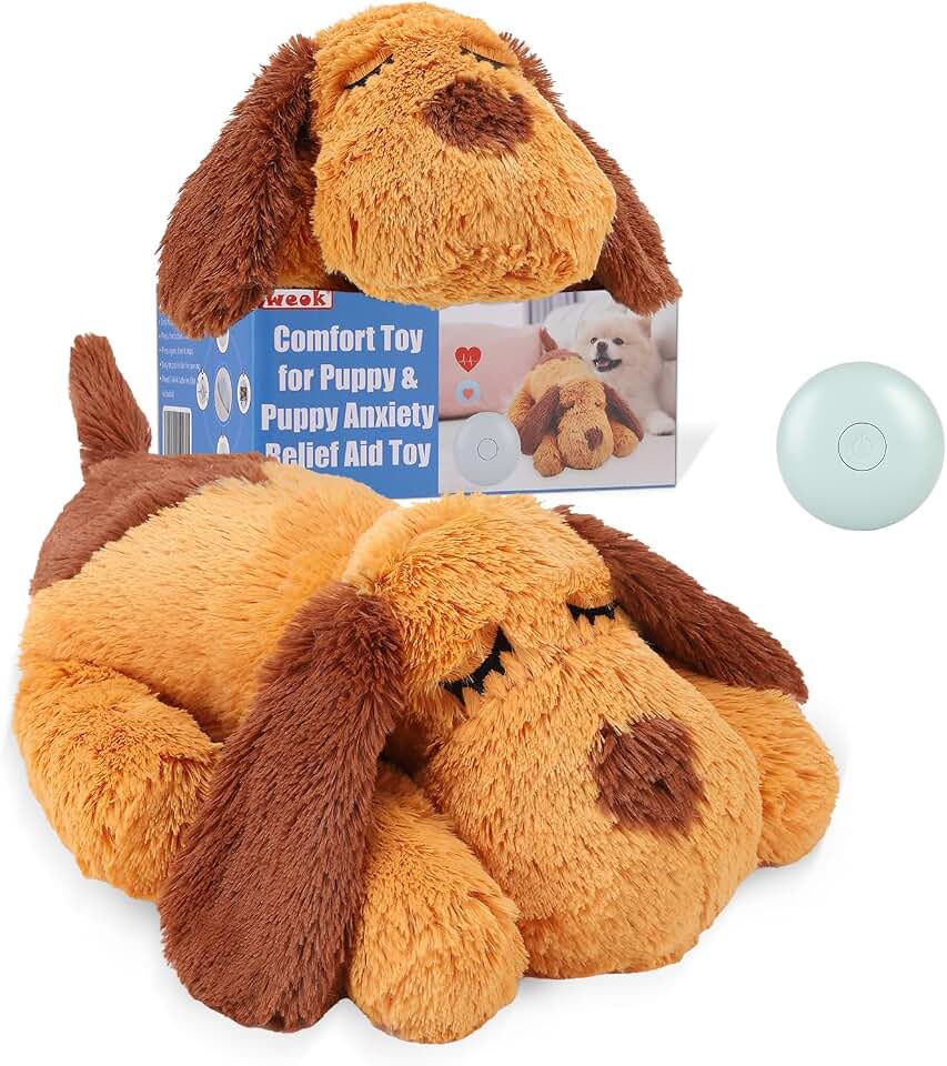 WEOK Juguete de latido del corazón para cachorros
