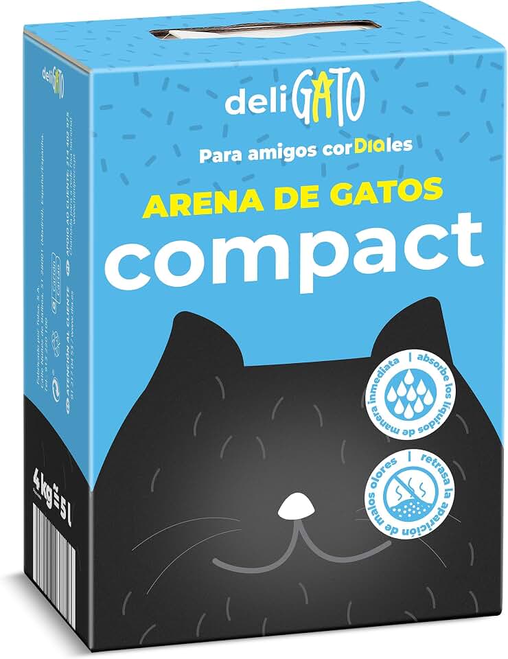 Dia Deligato Arena compacta para gatos