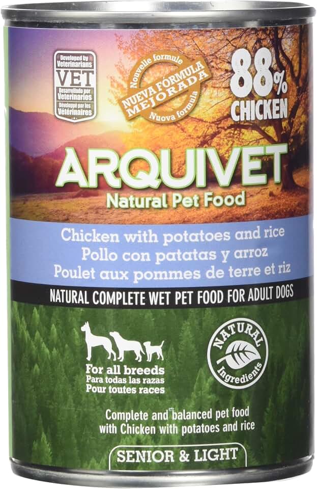 Arquivet Senior & Light Pollo con Patatas y arroz 400 gr