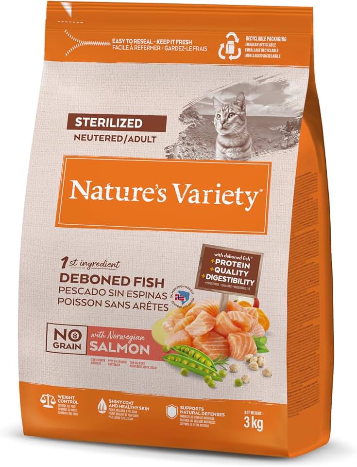 Nature's Variety No Grain Pienso gatos esterilizados