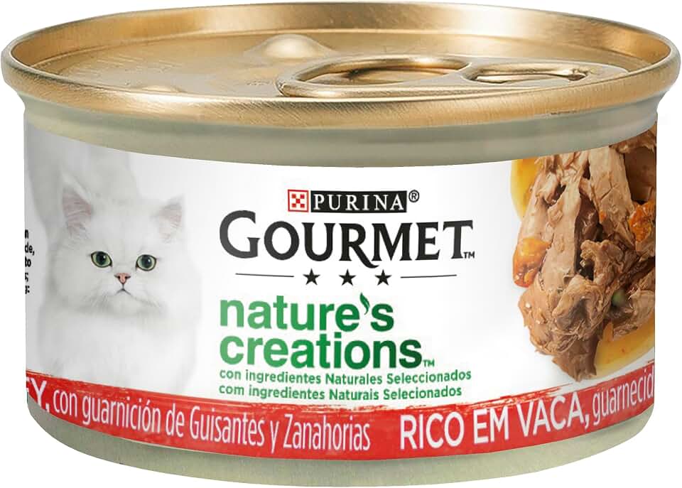 Purina Gourmet Nature's Creation comida húmeda para gatos