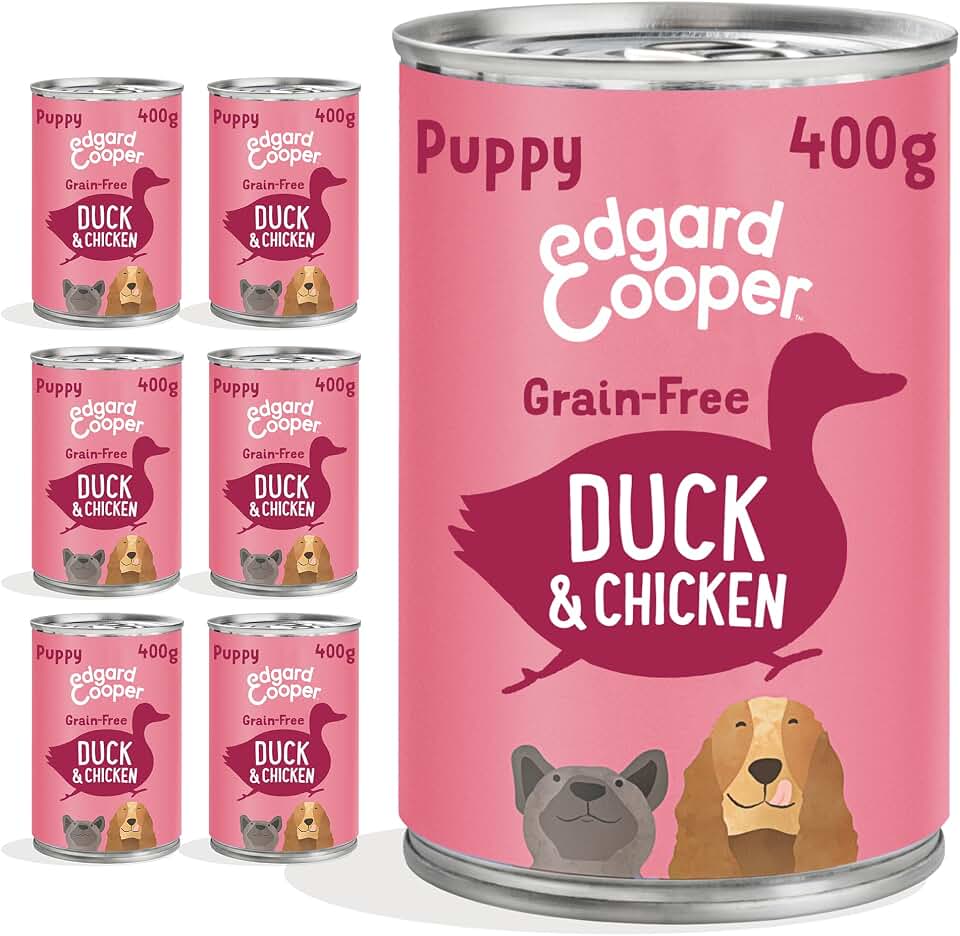 Edgard & Cooper Comida Húmeda Perros Cachorros Latas Paté